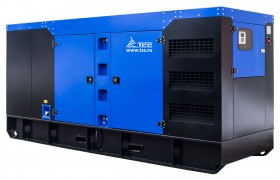Дизельный генератор ТСС АД-250С-Т400-1РКМ5 ПРОФ в шумозащитном кожухе