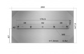 Лопасти 800 для TSS DMD1000 (к-т из 4 лопастей)