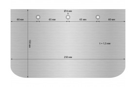 Лопасти для ТСС МЗ-600Э (203705)(Blades for JM-600)