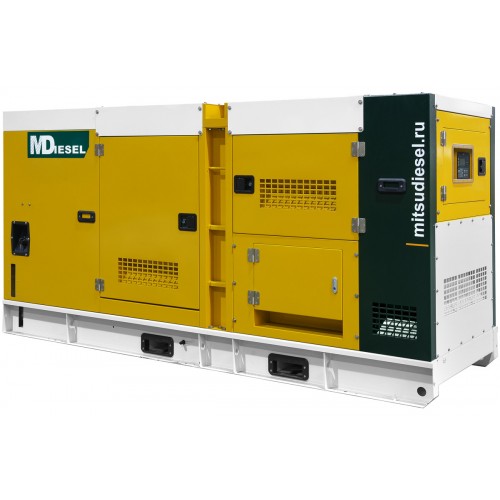 Резервный дизельный генератор МД АД-400С-Т400-2РКМ29 в шумозащитном кожухе с АВР