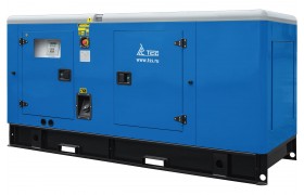 Дизельный генератор ТСС АД-64C-Т400-1РКМ9 в шумозащитном кожухе