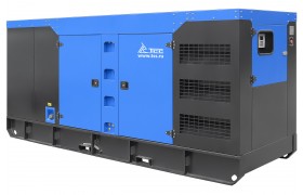 Дизельный генератор ТСС АД-320С-Т400-1РКМ26 в шумозащитном кожухе