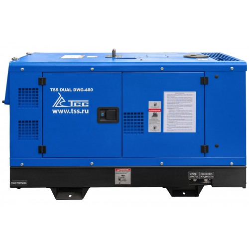 Двухпостовой дизельный сварочный генератор TSS DUAL DWG-400